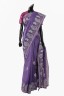 Signature Gold Printed Cotton Sari With Blouse Piece